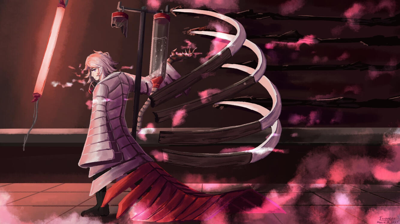 Thoracalgia Faust (Limbus Company Fanart) (Complex Background)