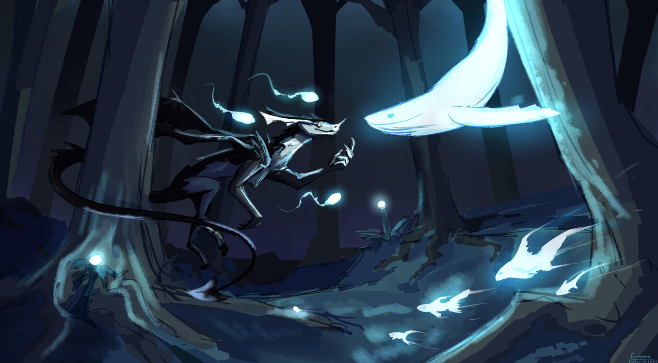 Commissioned Piece - Geist for UniKorpi (FR) (Shaded Complex Background)